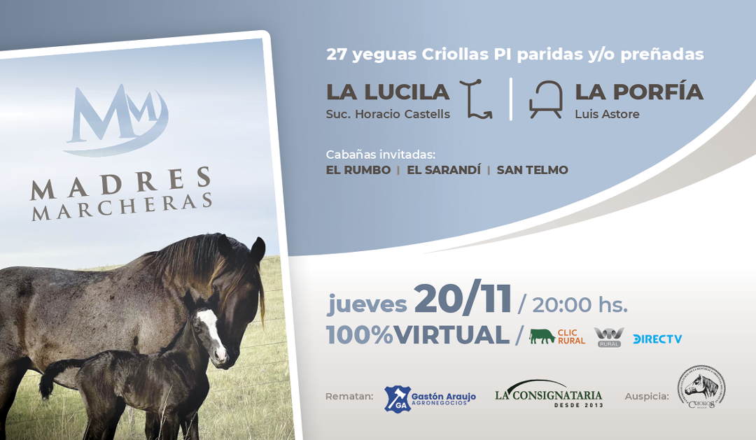 REMATE AUSPICIADO – MADRES MARCHERAS